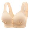 Large size no steel ring nursing mother's beautiful back underwear, thin, comfortable, breathable, gathering and adjustable mother bra