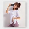 2025 Women's Quick-Dry Summer Yoga T-Shirt: Loose, Breathable Short Sleeve for Running & Fitness