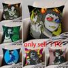 H-Homestuck Cushion Cover Linen Pillow Case Soft Breathable Protective Couch Room Decoration