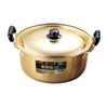 Akao Aluminum Practical Pot, 36cm, Aluminum (Oxalic Acid Anodized), Japan, AZT04036
