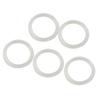 5PCS Rubber Sealing Rings Bathroom Basin Drains Anti-leakage Gasket Sink Basin Seal Water Ring Bathroom Basin Drains
