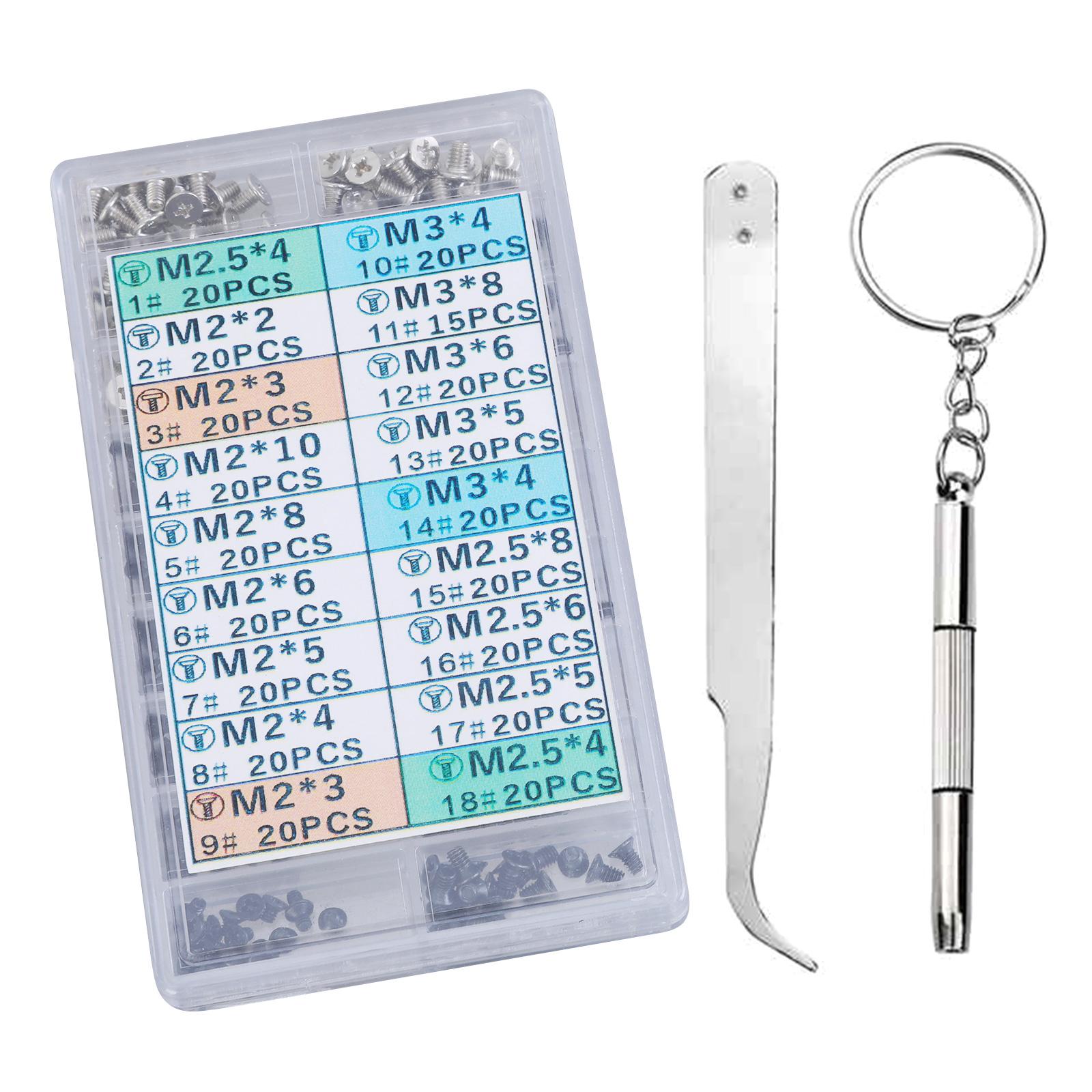 

Комплексный набор винтов для ноутбука 335 шт. Полный ассортимент винтов для ноутбука. Винты для ремонта ноутбука с коробкой для хранения. Модернизации