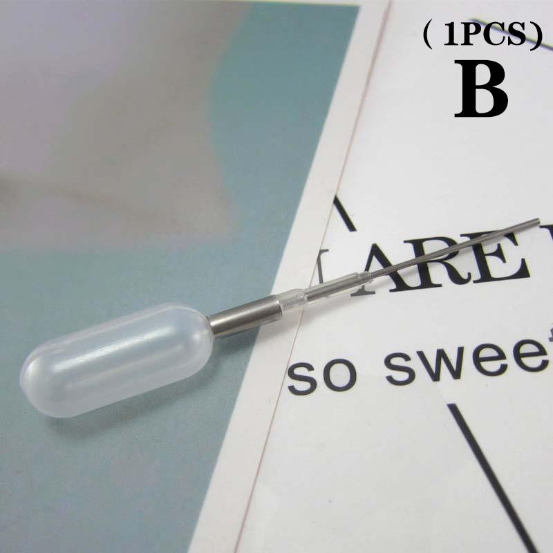 Plastic Dropper Needle Hole Essential Oil Perfume Bottle With Injection Adder Accessories Dispensing Tool