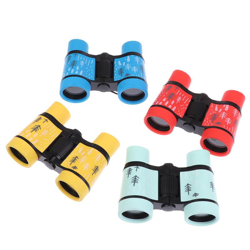 4X30 Telescope Children Outdoor Camping Binocular Telescope With Storage Bag Kids Educational Learning Telescope Birthday Gifts