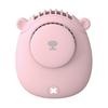 YANHAIGONG Neck Fan, Portable Hands-Free Bladeless Fan, 1200mAh Battery, Silent Personal Fan for Kids, Cute Pet Gift