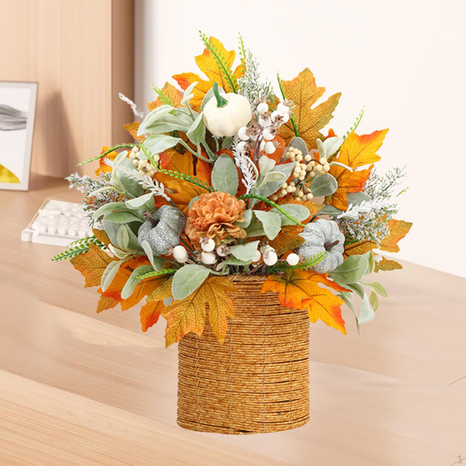 

Осенний венок декор декоративная реалистичная гирлянда подвеска на дверь корзина для фестиваля урожая