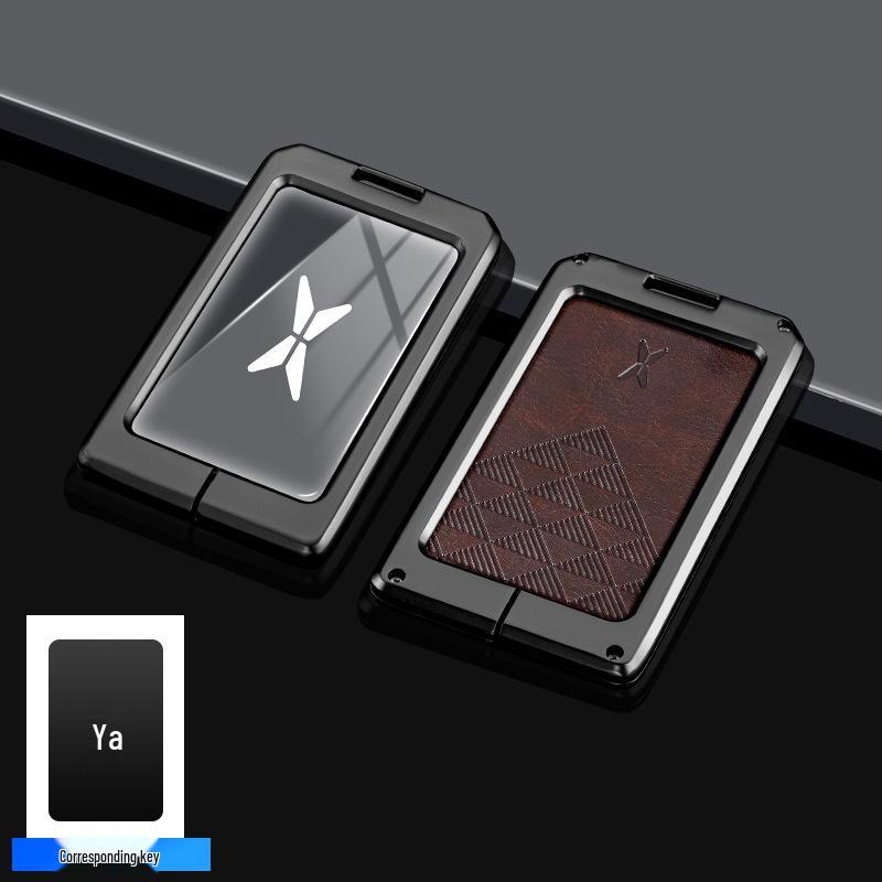 Xpeng Car Key Case for Models G3i, P7i, P5, G9, G3i, G6 - Protective Shell & Buckle