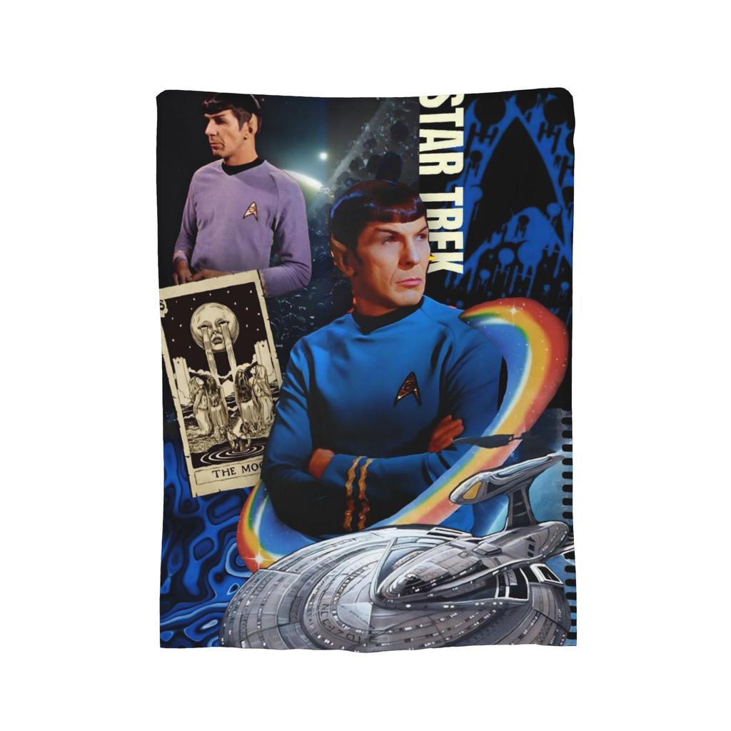 Stars Treks Throw Blanket for Couch Fuzzy Soft Plush Blanket 50x60 Inches Multiple Sizes Bedspread for All Seasons