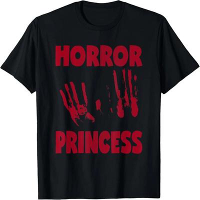 Horror Princess Retro Monster Halloween Costume T-Shirt