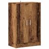 VidaXL Armoire à chaussures vieux bois 60x35x92 cm bois d'ingénierie, armoire de rangement de chaussures, support à 856698