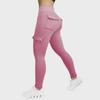 Double-Sided Brocade Women's Yoga Pants, Slimming & Quick-Drying, High-Elastic Fitness and Running Wear