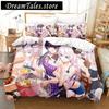3D Anime Honkai Impact 3rd Bedding Set Printed Decorative 2-3pcs Duvet Cover Set Bedclothes Quilt Cover Home For Aldult Teen741