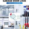 Heavy Duty Slide Latch Galvanized Steel Door Locking Kit Essential Garage Door Locks  Garage Doors