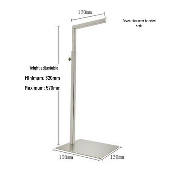 Stainless Steel Handbag Display Stand and Hanger for Tote Bags