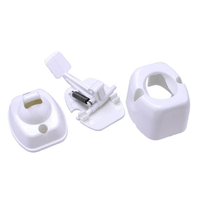 White RV Door Retainer Catch Latch Holder Fit for Caravan Cargo Motorhome