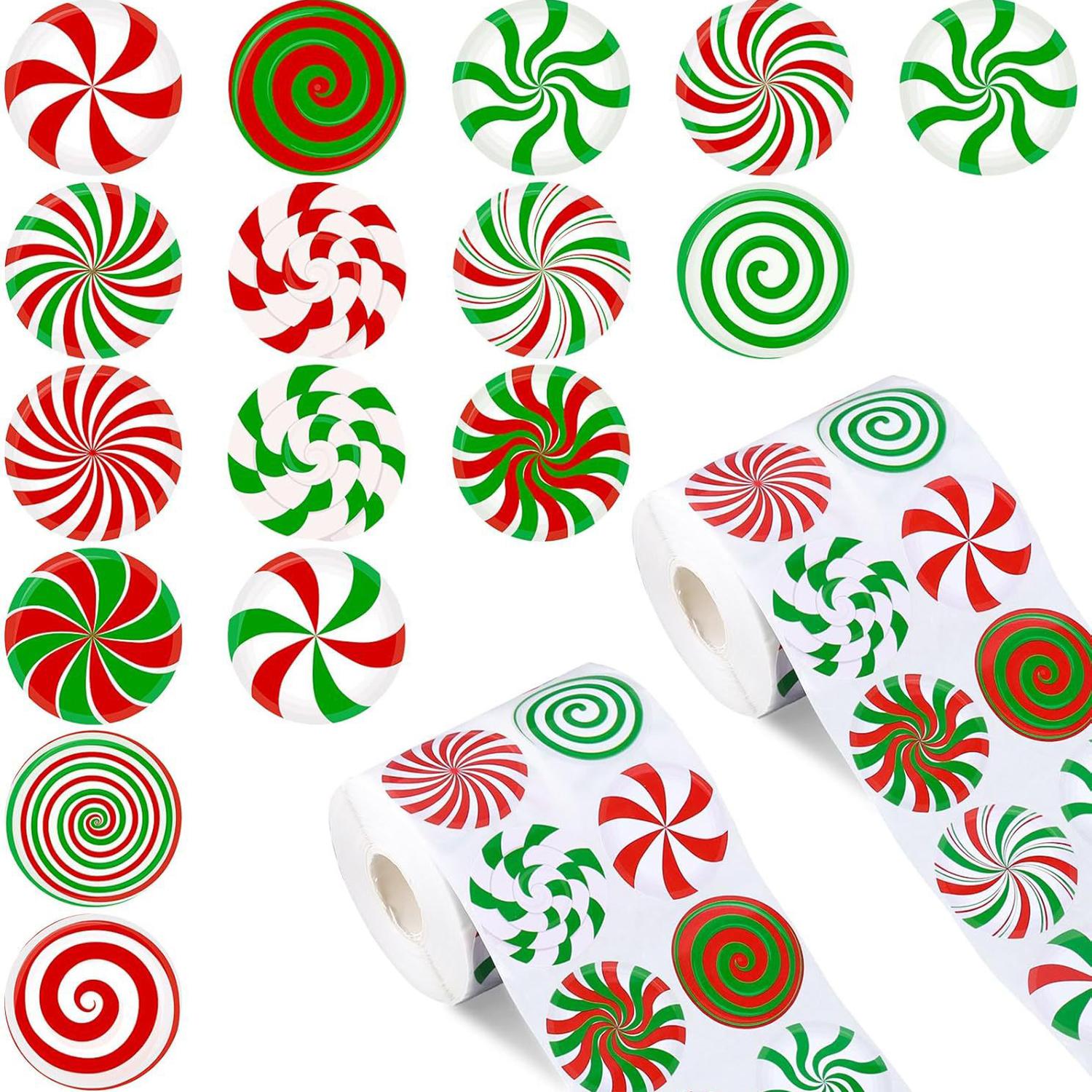 100-500Pcs High-Quality Colorful High-Quality Christmas High-Quality Stickers High-Quality Party High-Quality Christmas High-Quality Gift