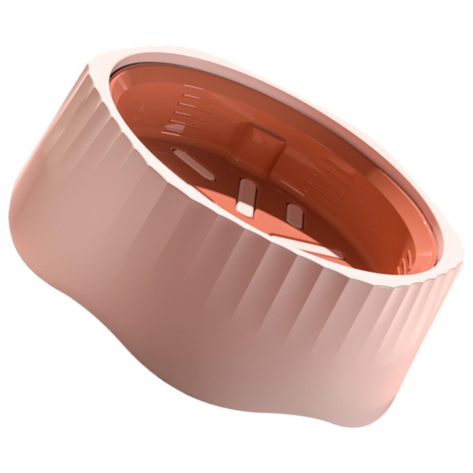 

Detachable Cats Slow Feeder Bowl Prevents Choking and Vomiting 2 in 1 Cats Feeding Dish Detachable Bowl рожевий