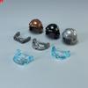 MOC Bricks 30170 30171 Pilot helmet Headgear Visor goggles 4cm Figure Wear DIY Building Blocks Toys Birthday Gifts