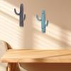 Decorative Cactus Shape Iron Hook Easy Install Clothes Storage Rack Backpacks Key Bag Hanging Solution Home Decoration