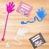 JOYFY 28 Packs Valentines Day Sticky Hands with Card Headers for Party Favor Classroom Exchange Prizes Greeting Cards