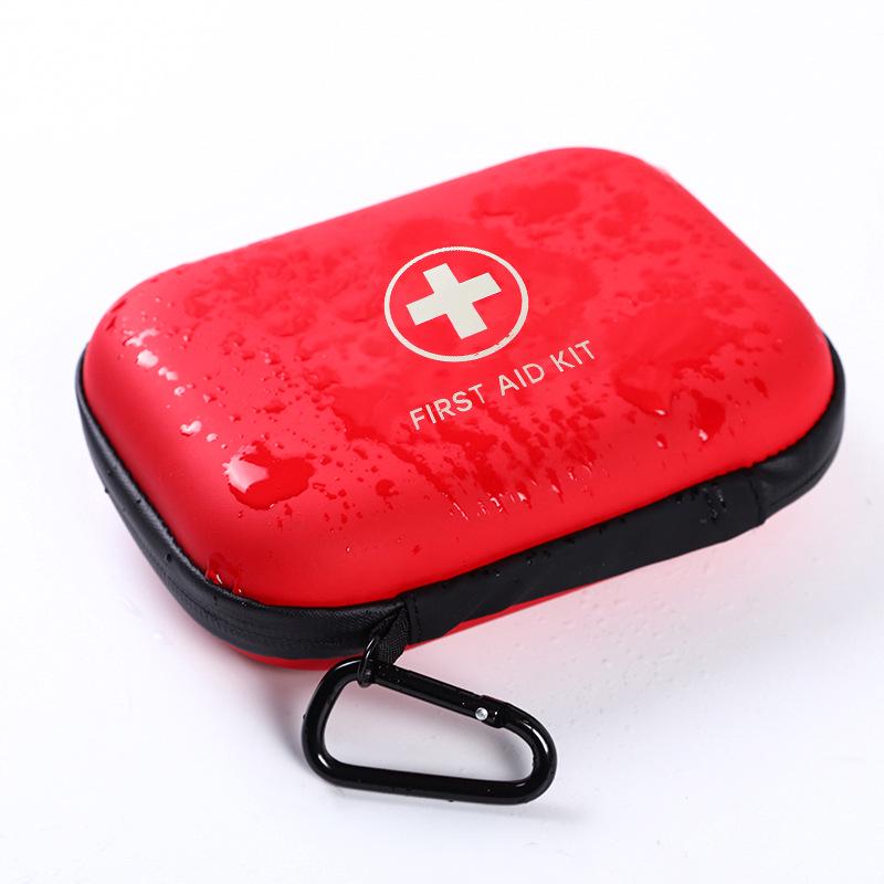 EVA Waterproof First Aid Kit: Portable Emergency Bag for Travel, Outdoor, Epidemic Prevention, and Health Essentials.