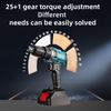 21V Cordless Handheld Drill & Electric Screwdriver with Multifunctional Impact for Home Renovation