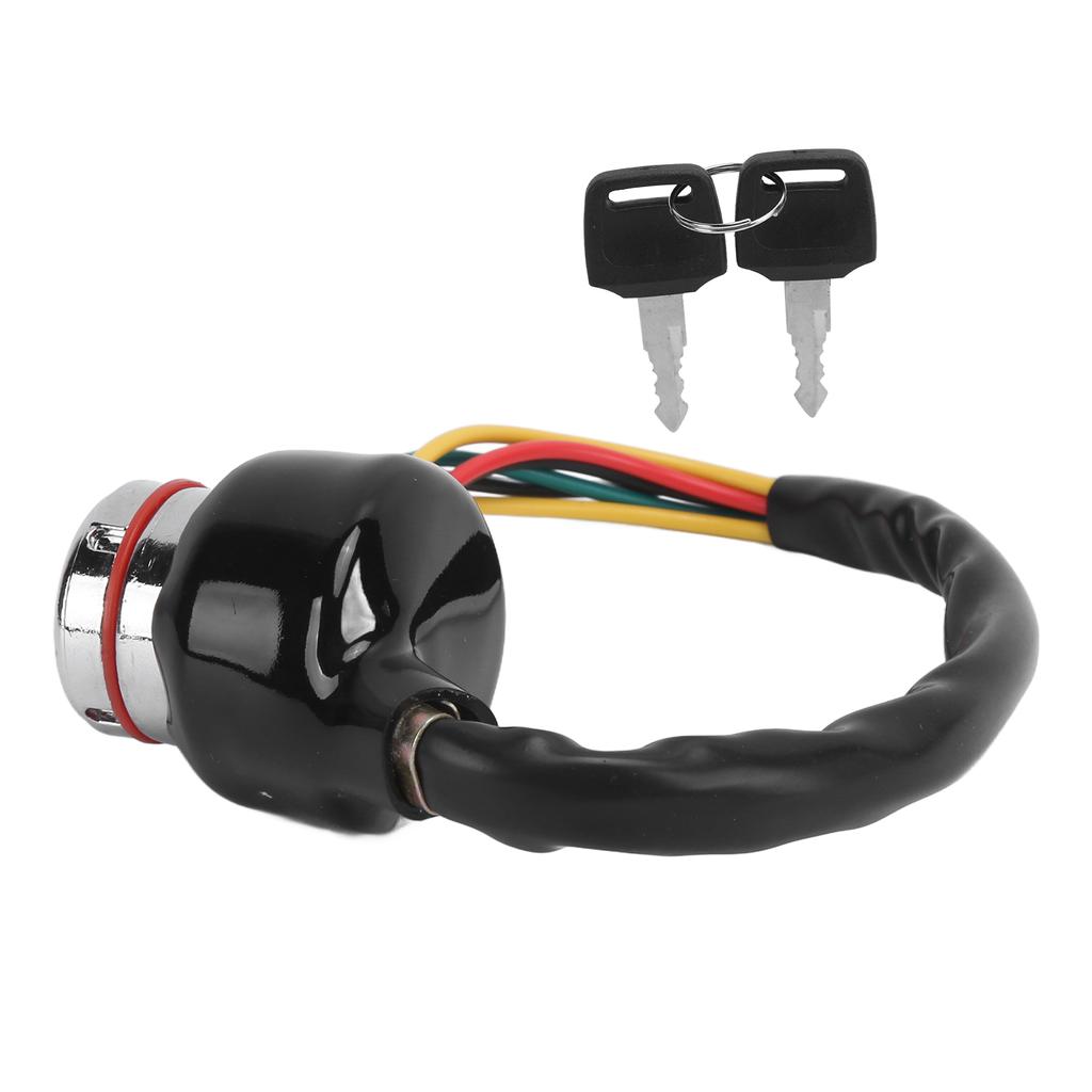Ignition Switch 9 Hole 6 Wires with 2 Keys Fit for Chinese 50cc To 125cc ATV Go Kart