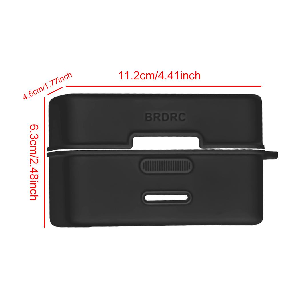 For DJI Mic Mini Silicone Protective Cover Drop-proof Wireless Microphone Silicone Protector Case Wireless Microphone Accssories