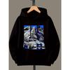 Racing Sports Car Print Children's Hooded Sweater Boys and Girls Birthday Gifts Casual and Comfortable Long-sleeved Tops