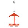 Yousheng Hanging Oriole Feeder, Outdoor Bird Feeder with Fruit Holder, Two-Cup Birdfeeder, Jelly And Fruit Feeder for Orioles Mockingbirds Backyard