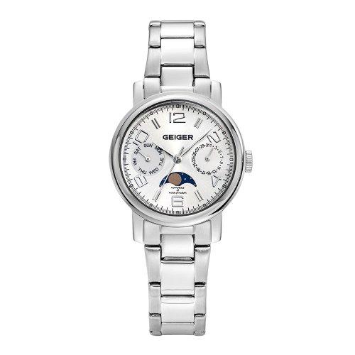 

[GEIGER] Женские металлические часы GEIGER с фазами луны GE8026WS_L GE8026WS_L