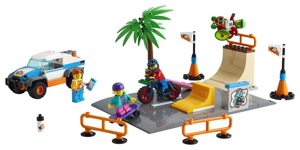 LEGO City LEGO City Skatepark med Veiplate 60290