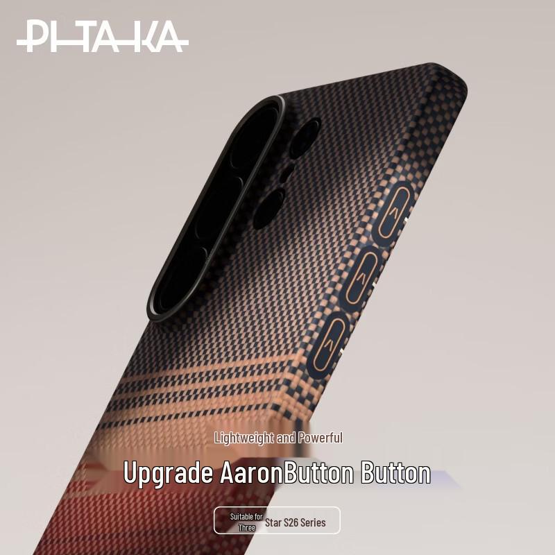 Custodia PITAKA MagEZ 6 per Serie Samsung S26 con Pulsanti ad Accesso Rapido