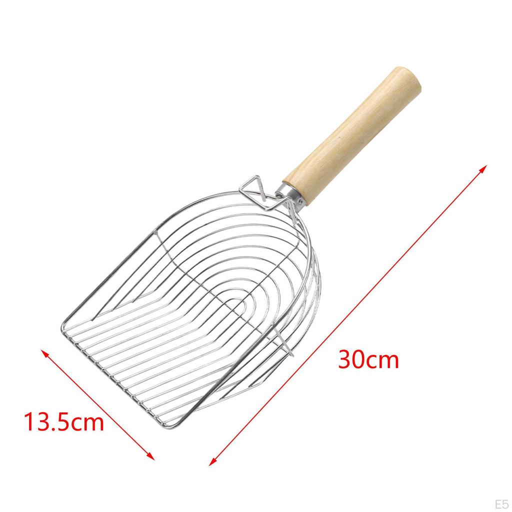 Cat Litter Scoop Sand ,Portable,Pet Cleaning Supplies Kitty Metal Scooper Kitten Lifter for