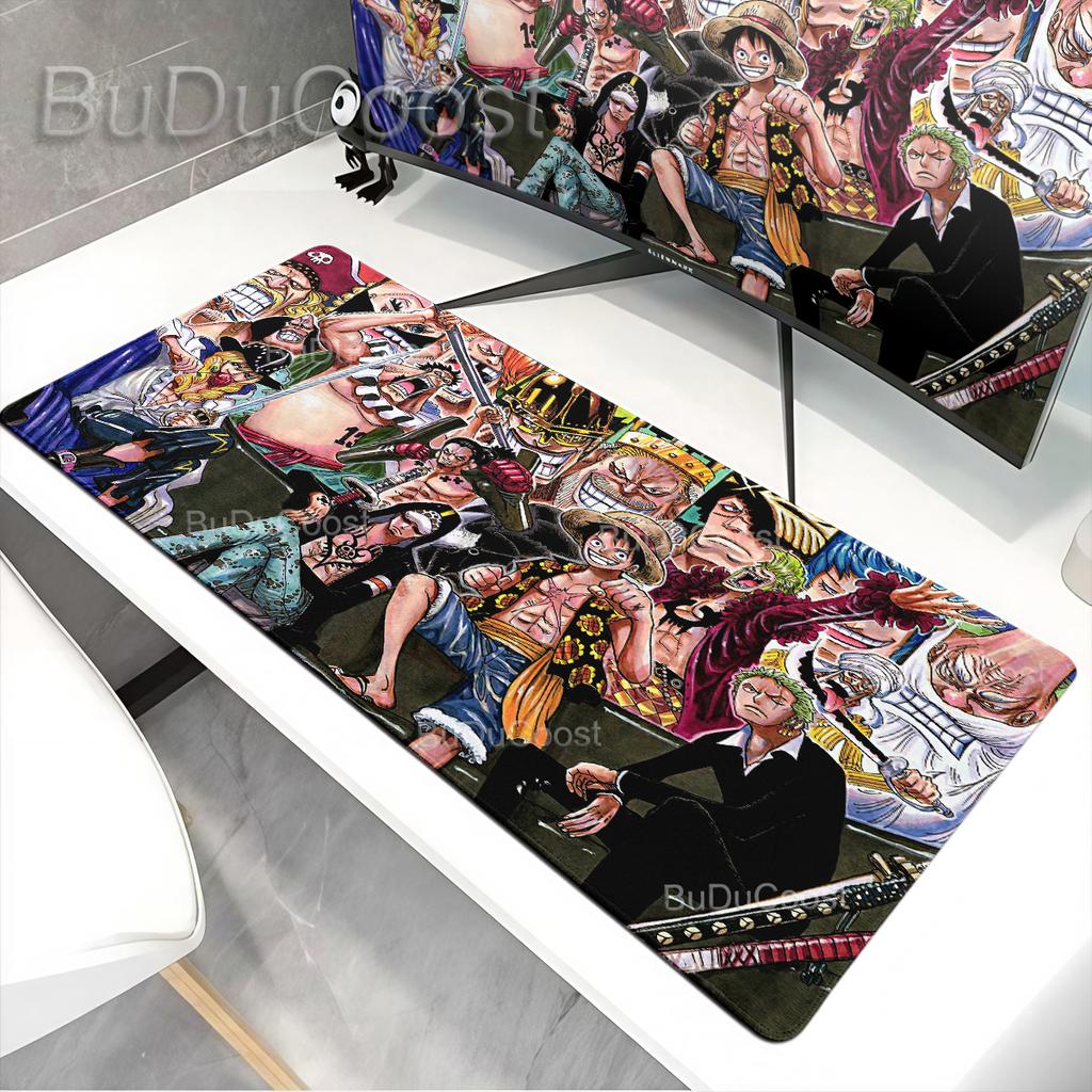 Anime Gamer Keyboard MouseMat One P-Piece Gaming Mouse Pad Speed Rubber Computer Extended Desk Mat PC E-Sports Mousepad Carpet