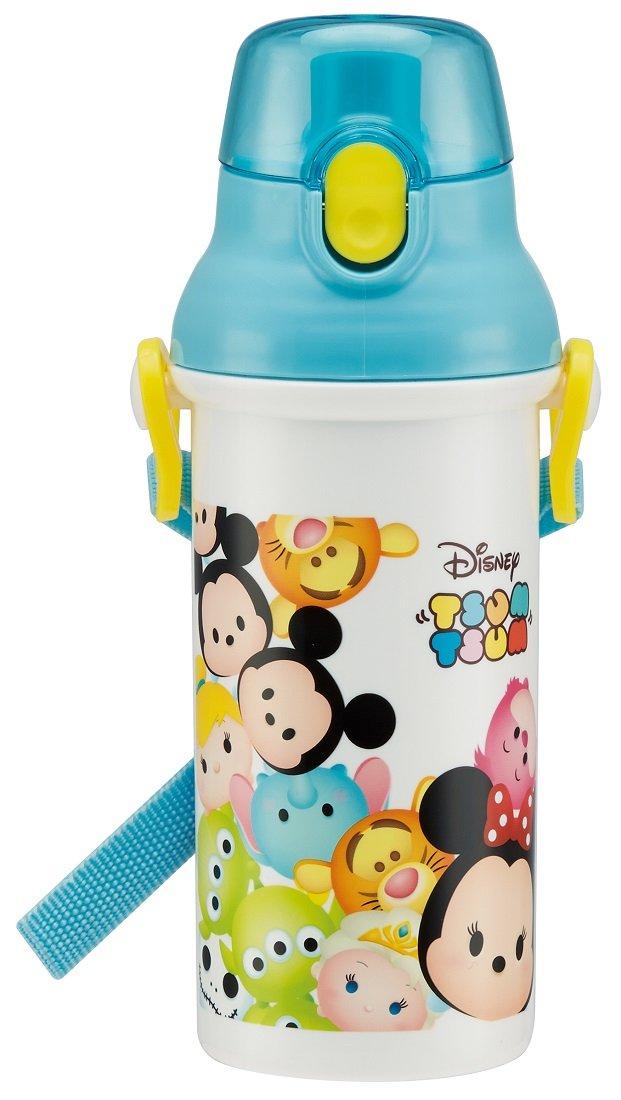 

Skater Direct Drinking Water Plastic Tsum Tsum PSB5SAN (skater) Bottle, One-Touch Bottle, 480ml, Disney, белый