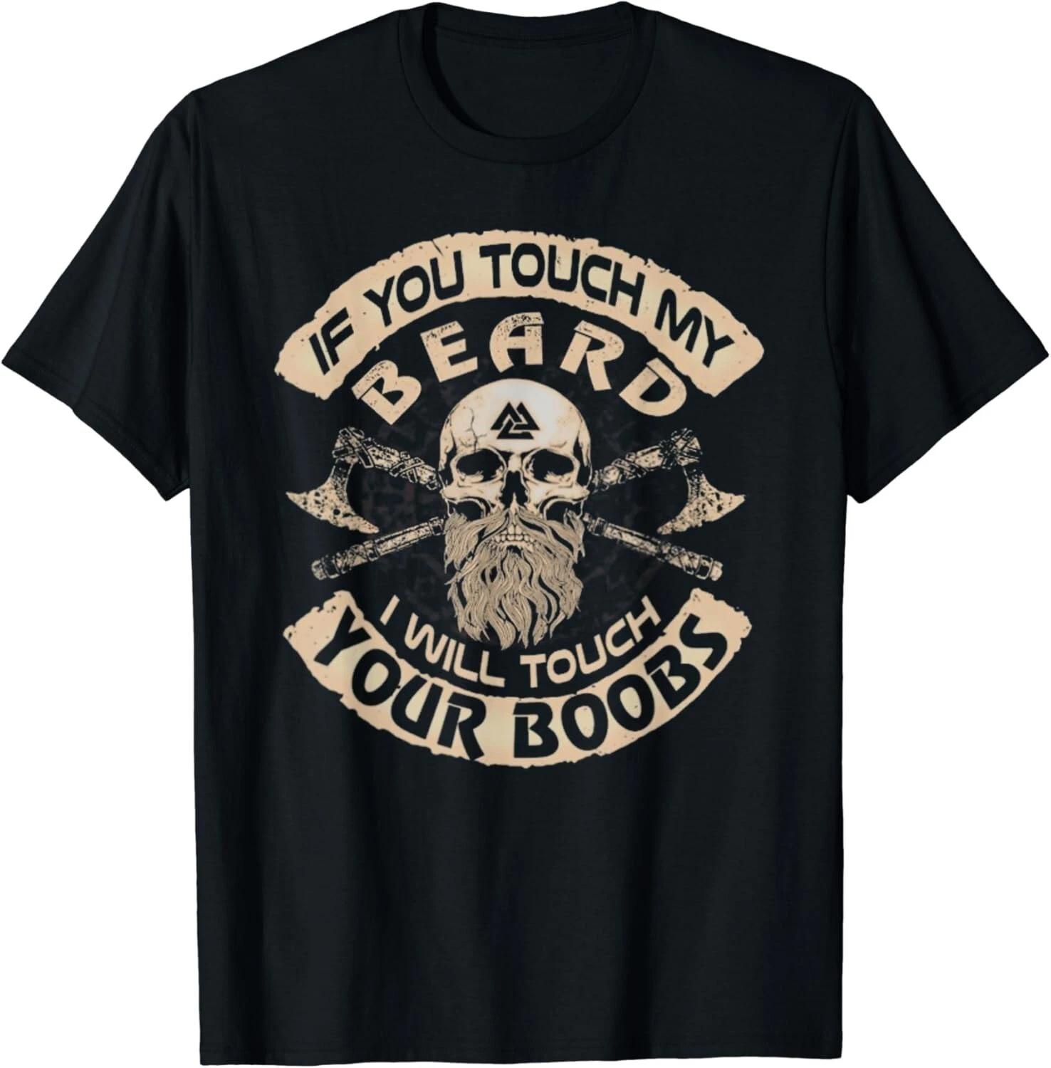 Skull Viking Tee Shirts Gift Unisex T-Shirt XL
