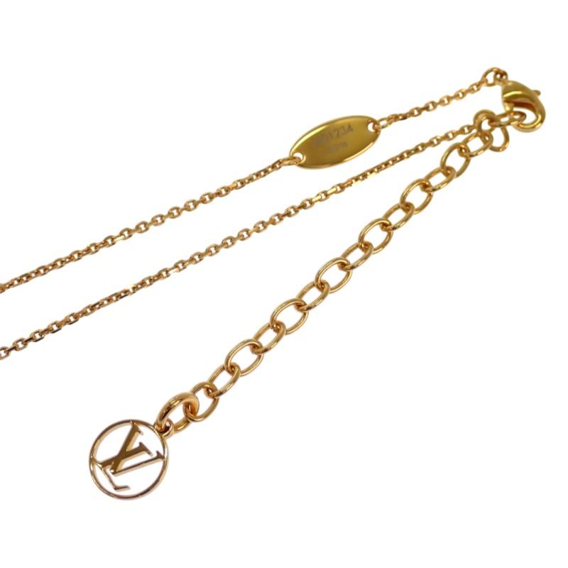 LOUIS VUITTON  M01234 Necklace gold metal Women