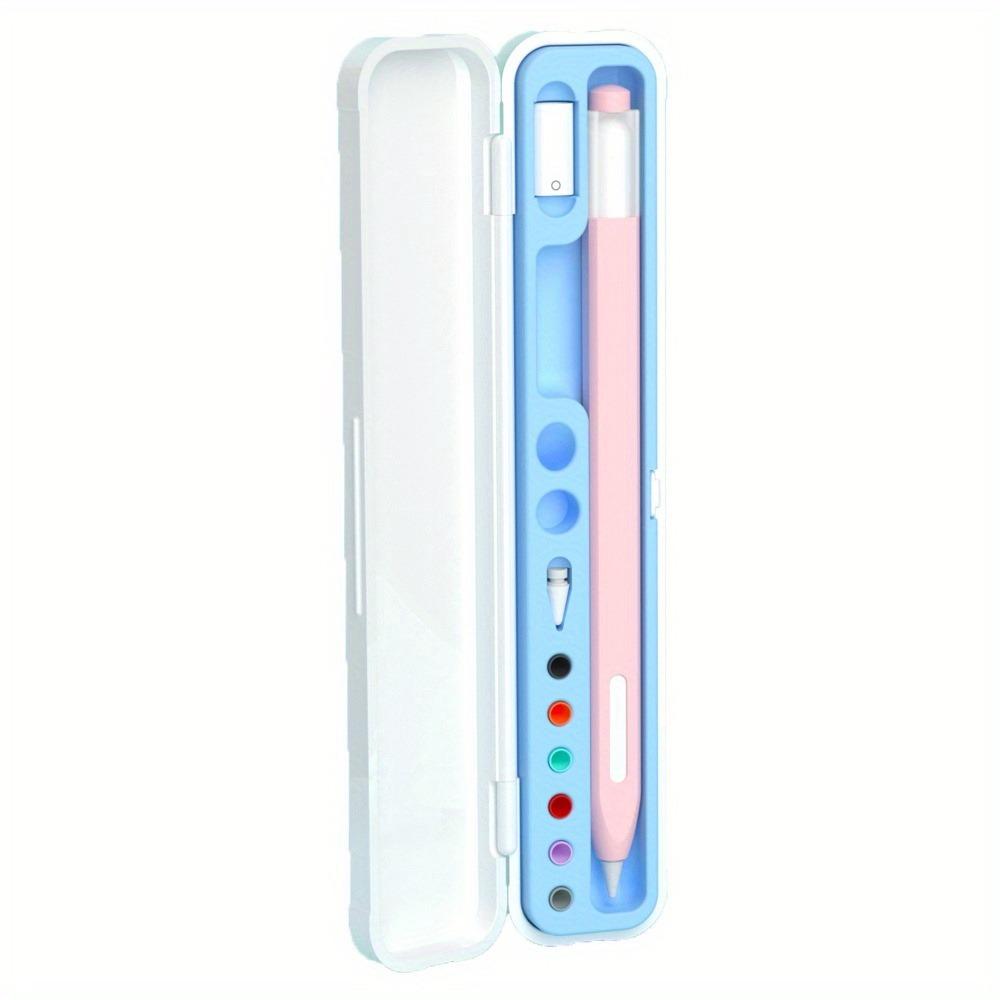 Portatile per Custodia Apple Pencil 2 1 Scatola Portaoggetti Custodia Porta Penna Copri Stilo per Apple IPad Pencil 1a 2a Generazione Custodie in Plastica