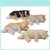 Cute Cartoon Sleeping Husky Shiba Inu Magnetic Refrigerator Decoration Accessory For Party And Celebration
