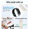 2026 New Smart Bracelet Sport Modes Heart Rate Blood Pressure Long Battery Life IP68 Waterproof Sleep Call Reminder Smart Watch