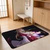 ANIME F-Fox Spirit Matchmaker Floor Mat Absorbent Floor Mat Non-Slip Entrance Rug for Bathrooms Restrooms and Toilets