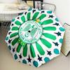 Raja Club Athletic Crest Umbrella Folding umbrella, automatic umbrella 8-Frame for Travel, camping Use Gift for Halloween Christmas