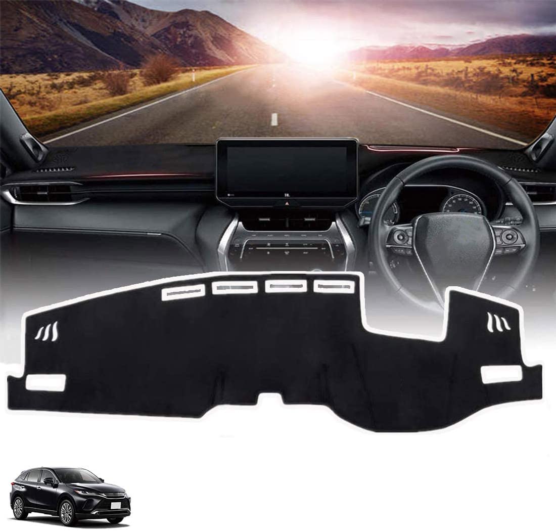 

Панель приборов Harrier 80-й серии, специально разработанная для приборной панели автомобиля HARRIER, защитная накладка от солнца для приборной панели, аксессуары для интерьера, коврик премиум-класса, автомобили, чёрный