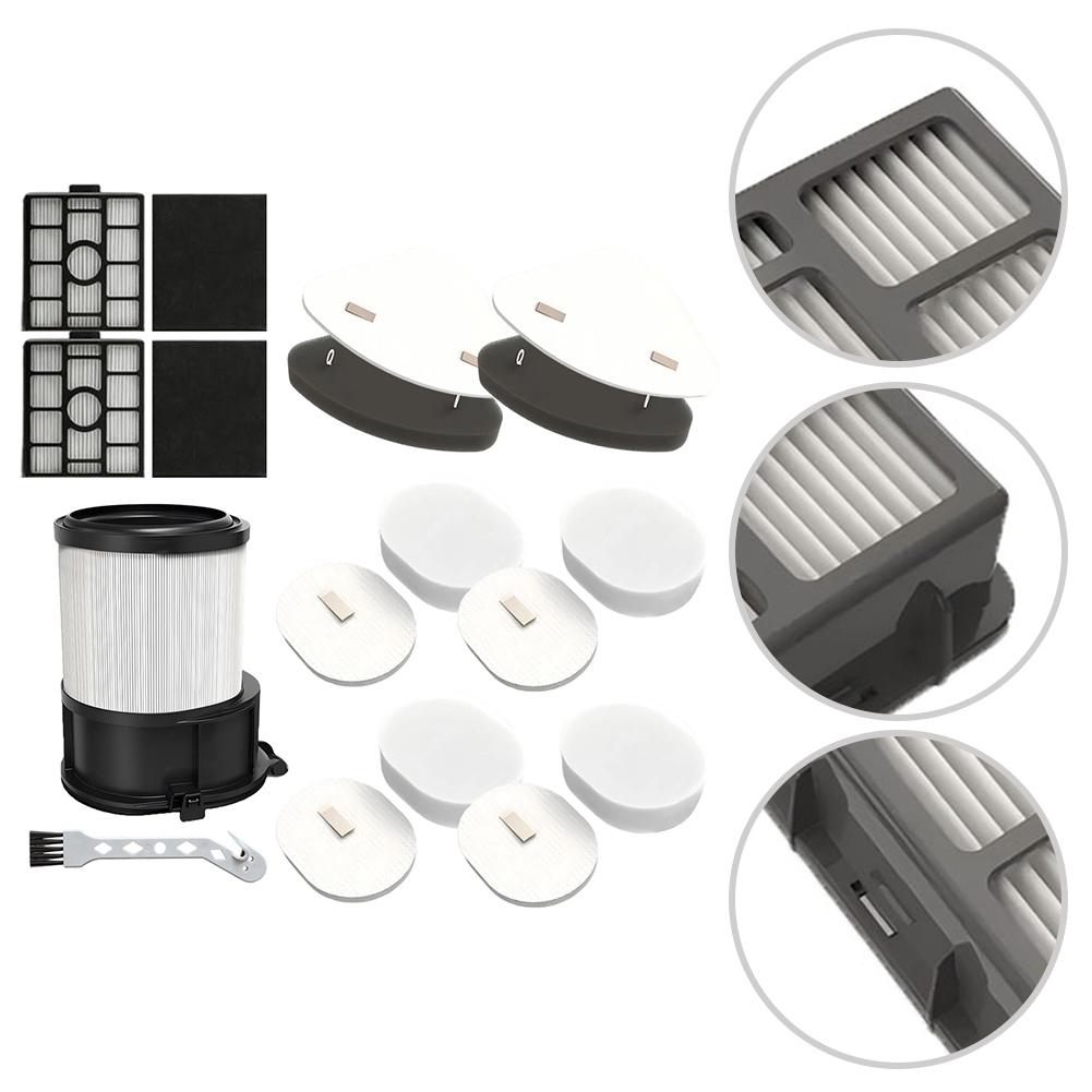 HEPA Schaumvorfilter-Set für Shark IP3251EUT IP3225EUT IP3251C IP3252 PowerDetect Anti-Haar-Wrap Plus Staubsauger Ersatzteile