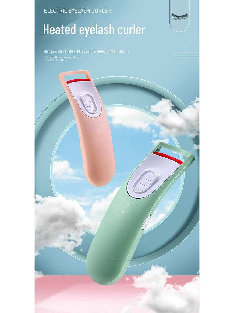 Portable Electric Eyelash Curler for Long-Lasting Curling