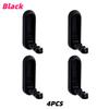 4pc Heavy-Duty Zinc Alloy Wall Hook Foldable Rust-Proof Hidden Door Hooks for Hanging Coat Towel Clothe Hat Bag Key Utility Hook