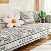 Fashion Nordic Ins Four Seasons Cotton Sofa Cushion, Seat Cushion, Pure Cotton Sofa Cover, Sofa Cover, Machine Washable