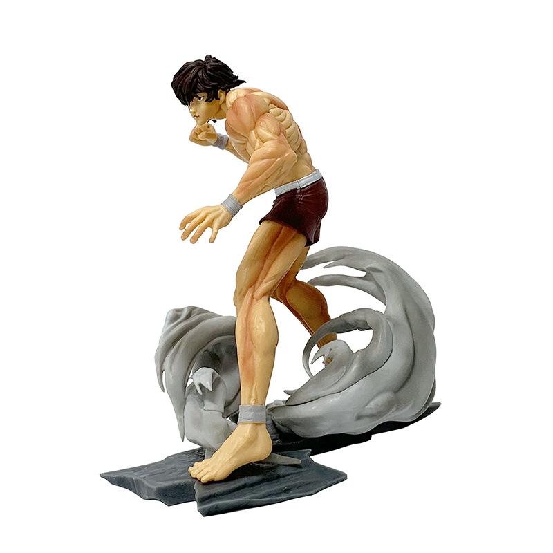 Anime 16cm Son Of Ogre Gk Grappler Baki Hanma Muscle Man Action Figures Desktop Ornament Model Toys Collectible Periphery Gifts