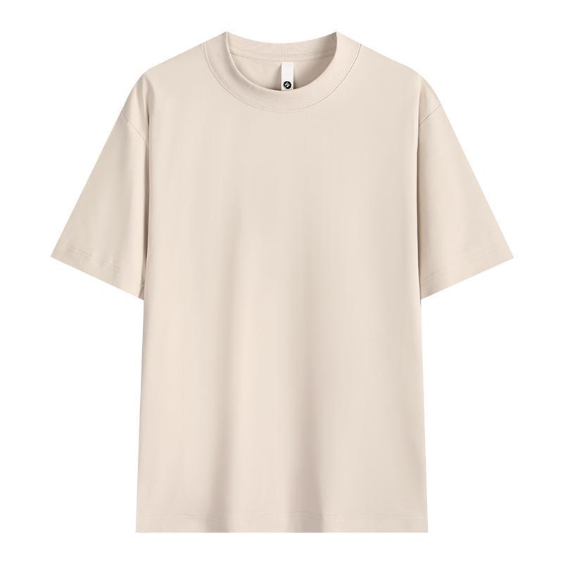 Nové pánské tričko s krátkým rukávem 250g Sorona Cool Antibacterial Rychleschnoucí UV ochrana Jednobarevné